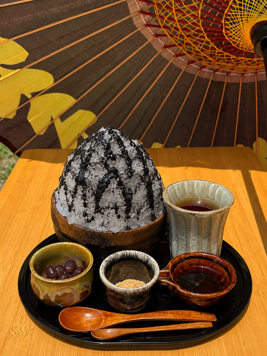 黒胡麻氷